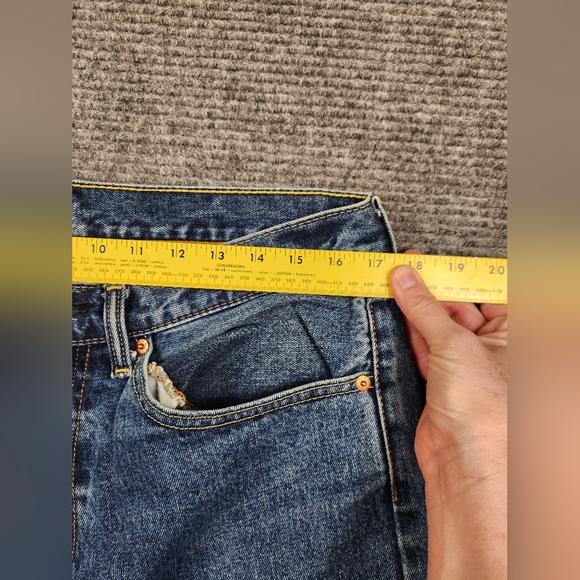 Levi’s 505 Regular Fit Jeans Blue Medium Wash Straight Mens Size 34x30(29) - Picture 11 of 12